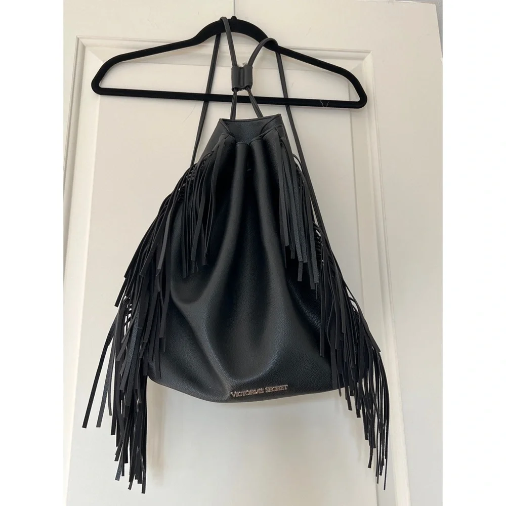 Victoria’s SECRET FRINGE FAUX LEATHER BACKPACK